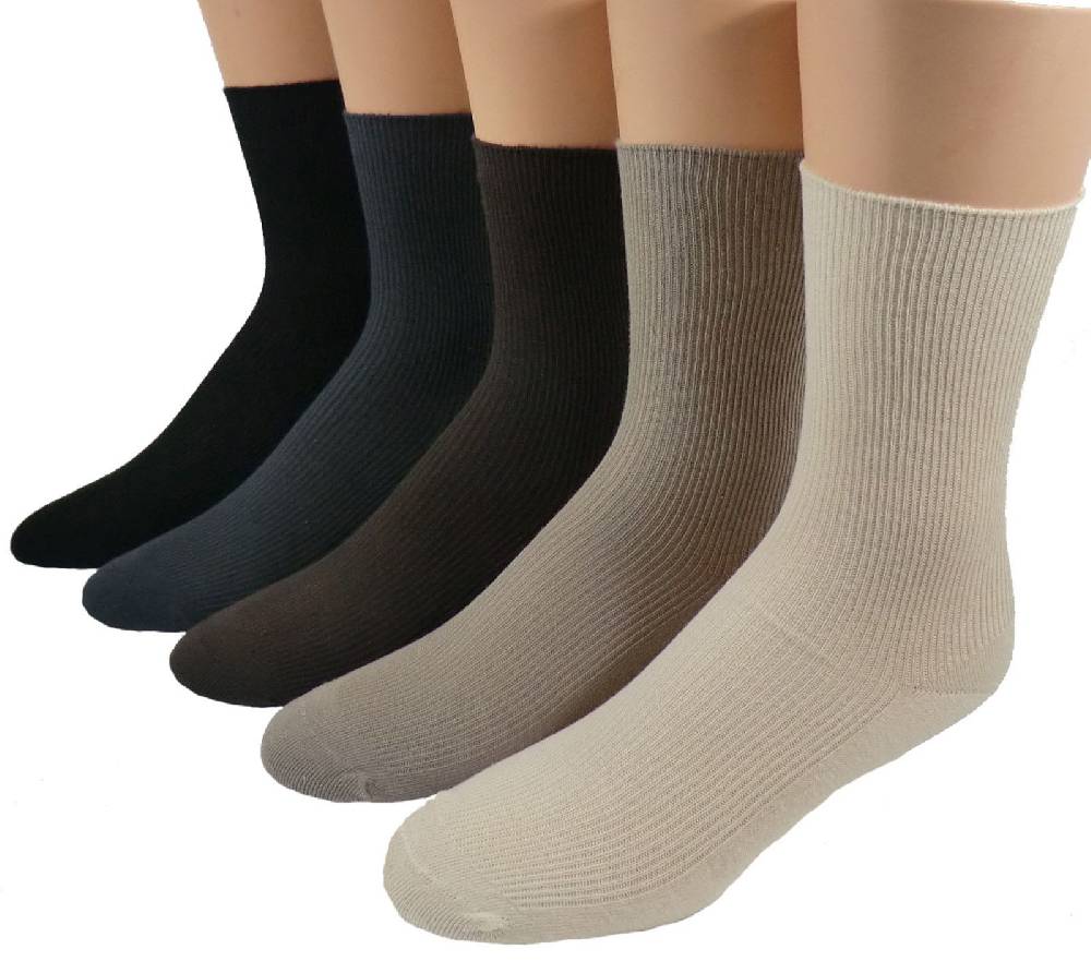 Shimasocks Damen Gesundheits Socken ohne Gummi 5er Pack