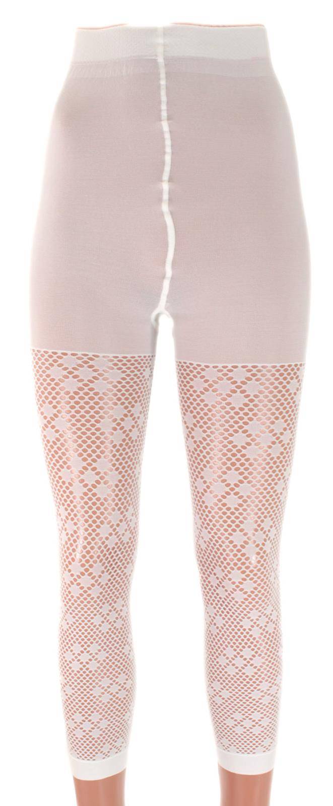 Shimasocks Damen Leggings 7/8 Länge 30 DEN Netz Leggings