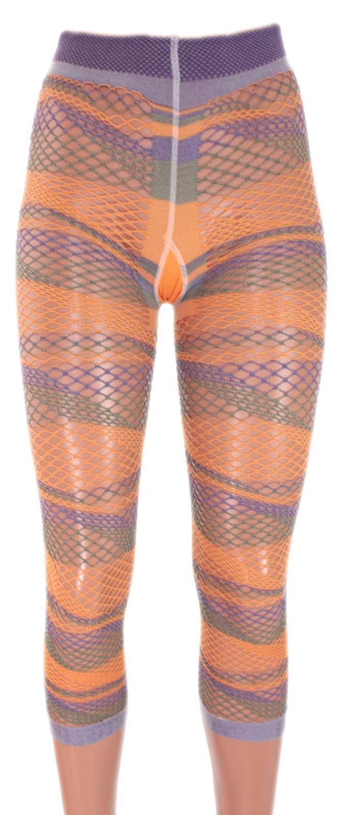 Shimasocks Damen Leggings Netz 7/8 Länge mehrfarbig 30 DEN