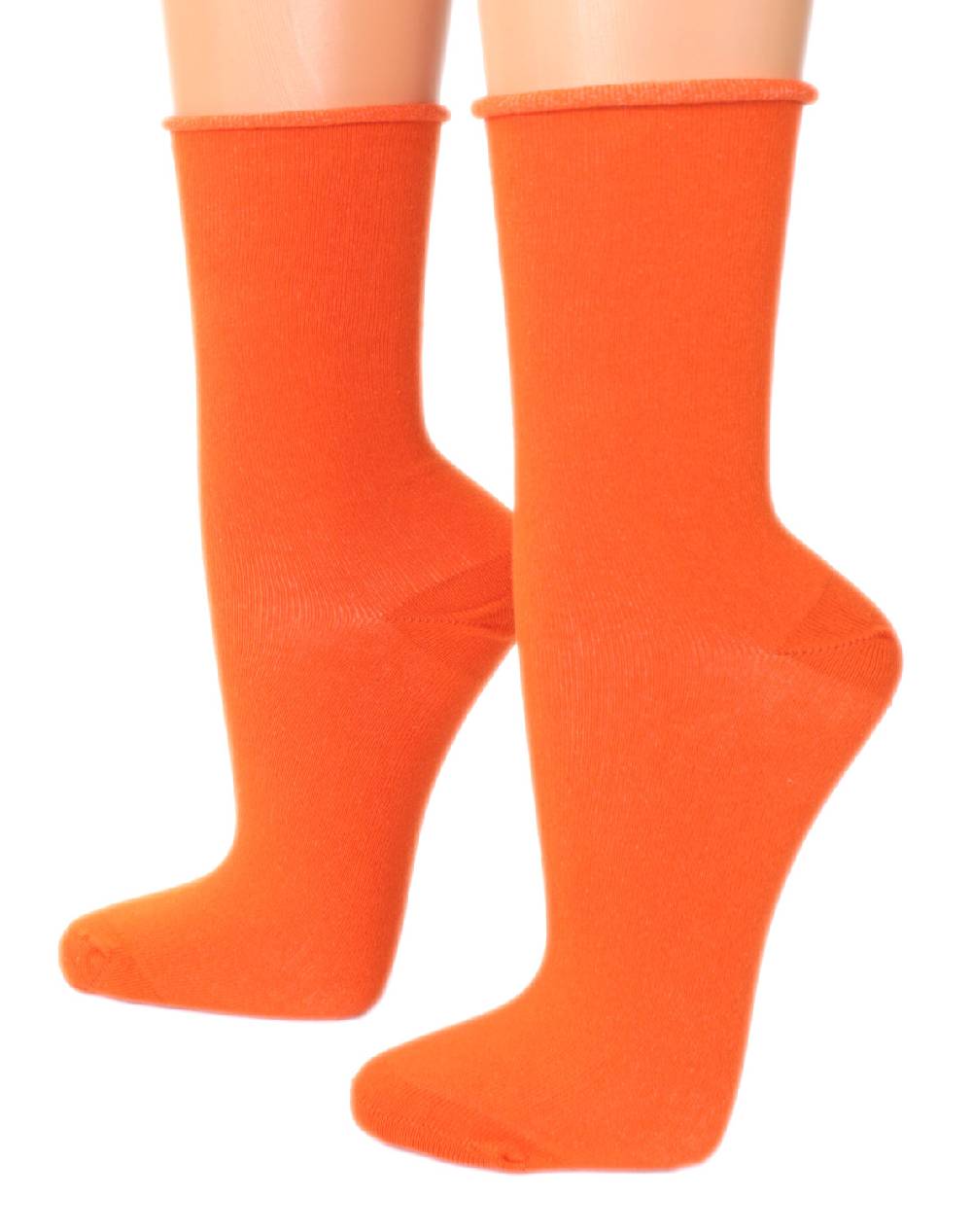 Shimasocks Damen Socken mit Rollrand ohne einschneidenen Gummi