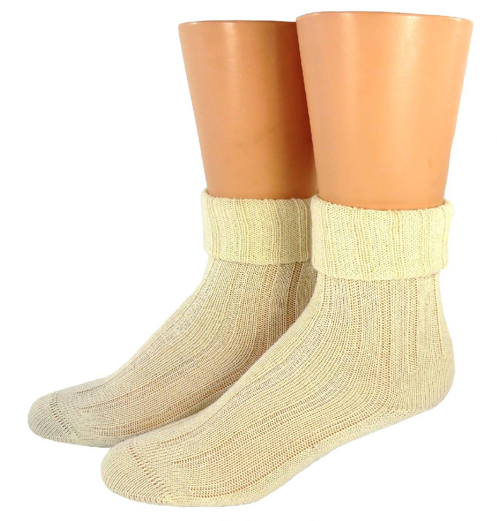 Shimasocks Damen Umschlagsocken 6:2 Rippe Schurwolle