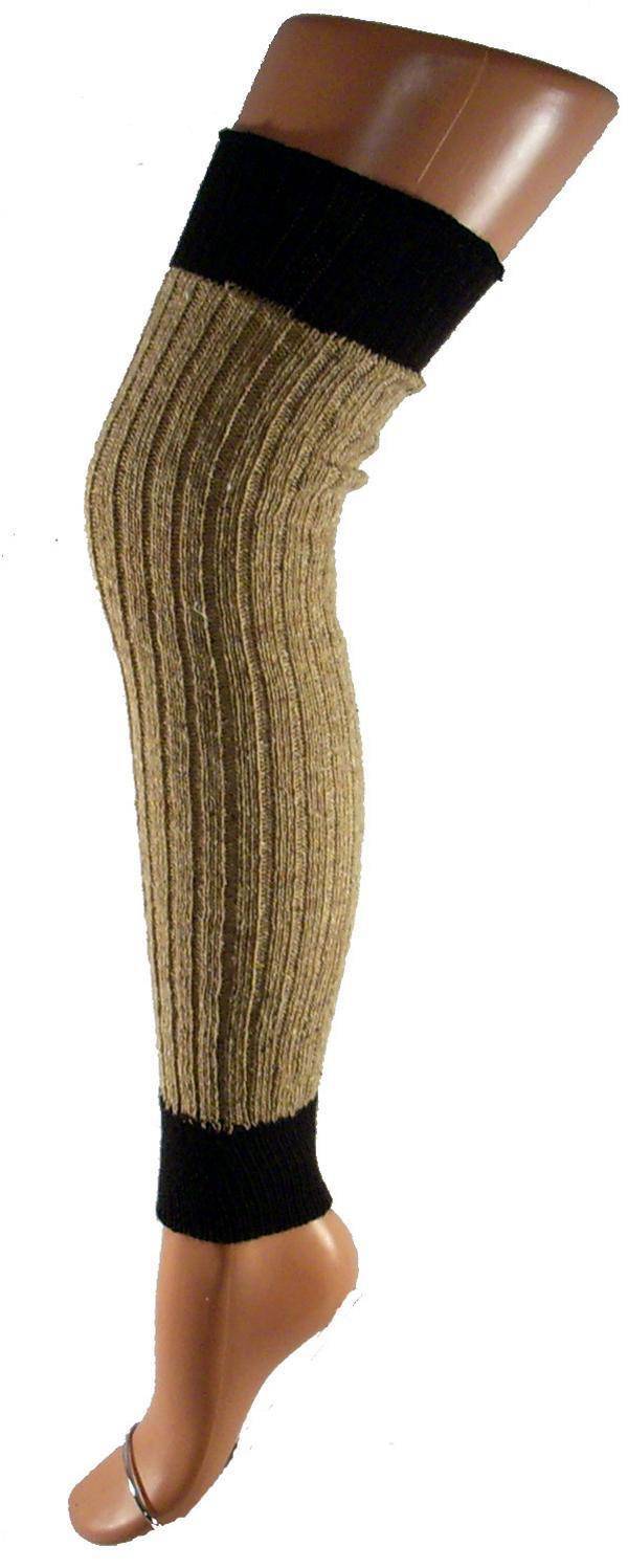 Shimasocks Damenstulpe Legwarmer zweifarbig ca. 80 cm
