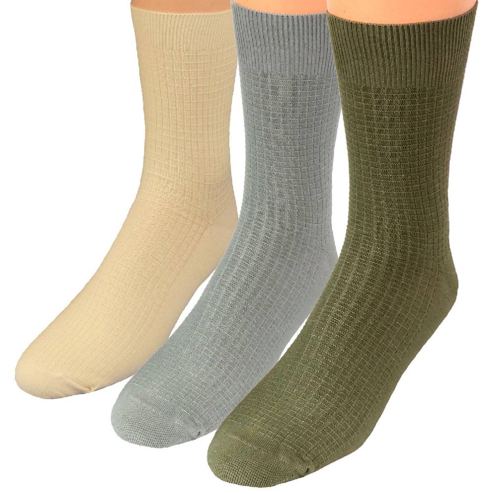 Shimasocks Herren Business Socken mit Waffelmuster 3er Pack