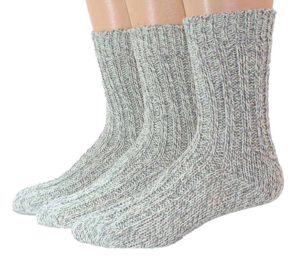 Shimasocks Herren Damen Norweger Socken 3er Pack weich & warm