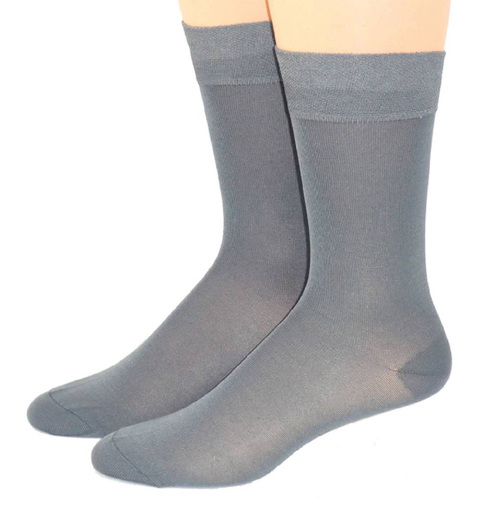 Shimasocks Herren Damen Socken uni gasiert- mercerisiert