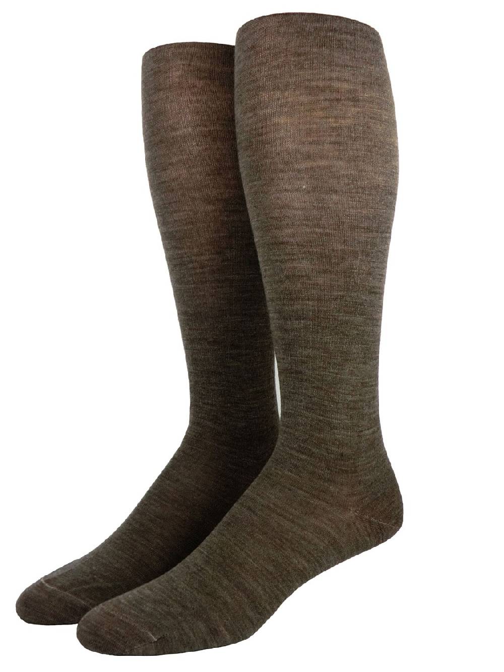 Shimasocks Herren Kniestrümpfe Wolle (Merinowolle) besonders weich und pflegeleicht, anthrazitmeliert, braunmeliert, graumeliert, marine, mocca, schwarz