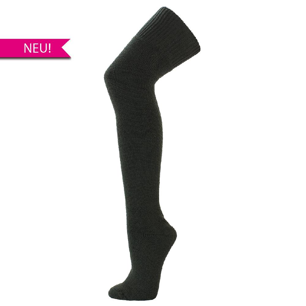 Shimasocks Herren Lange Strümpfe Schurwolle Overknee Vollfrottee Jagd Outdoor warm