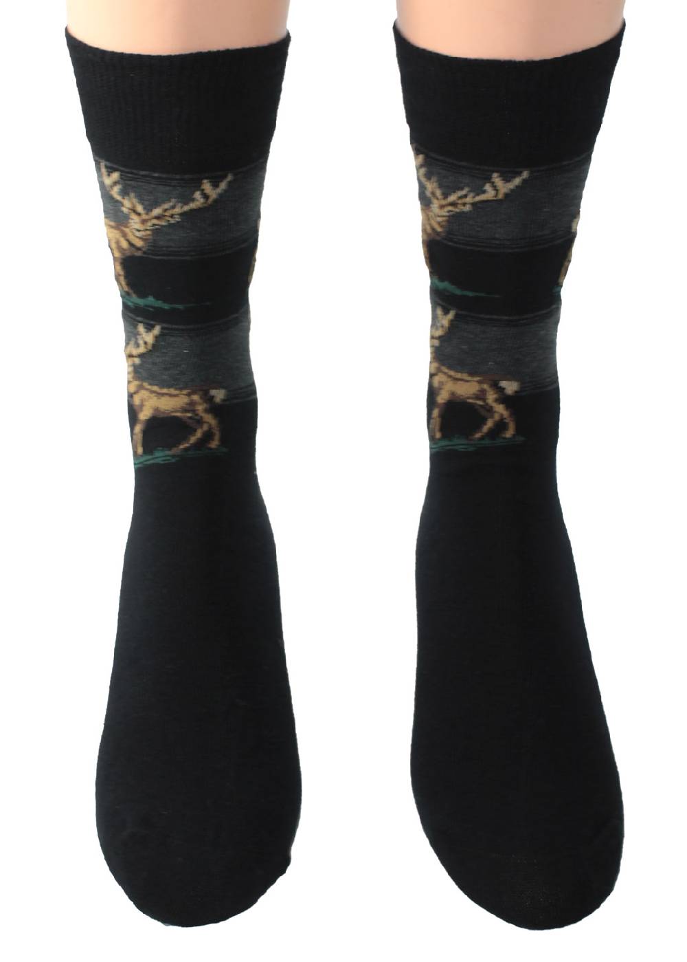 Shimasocks Jagdsocken 3er Pack mit eingestricktem Motiv