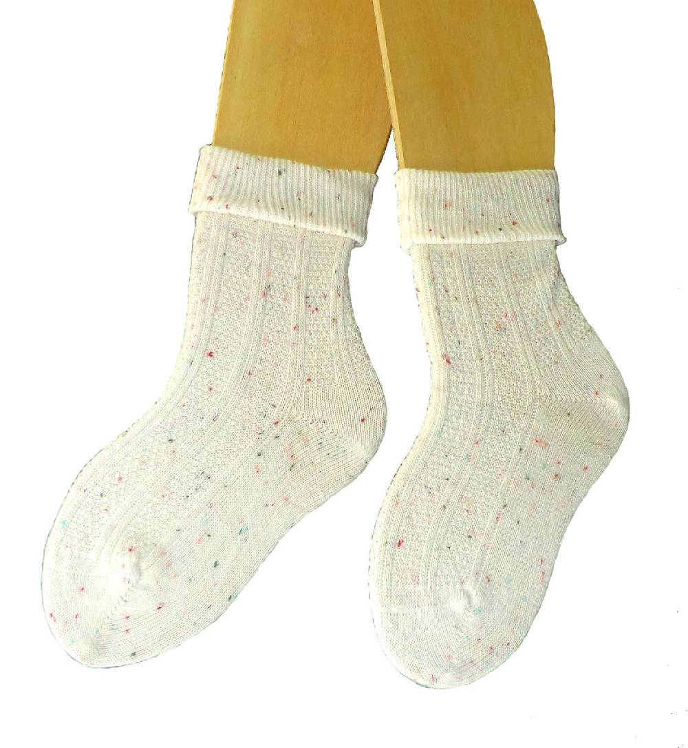 Shimasocks Kinder DamenTrachten Umschlag Socken 3-er Pack Gr. 19/22 - 39/42