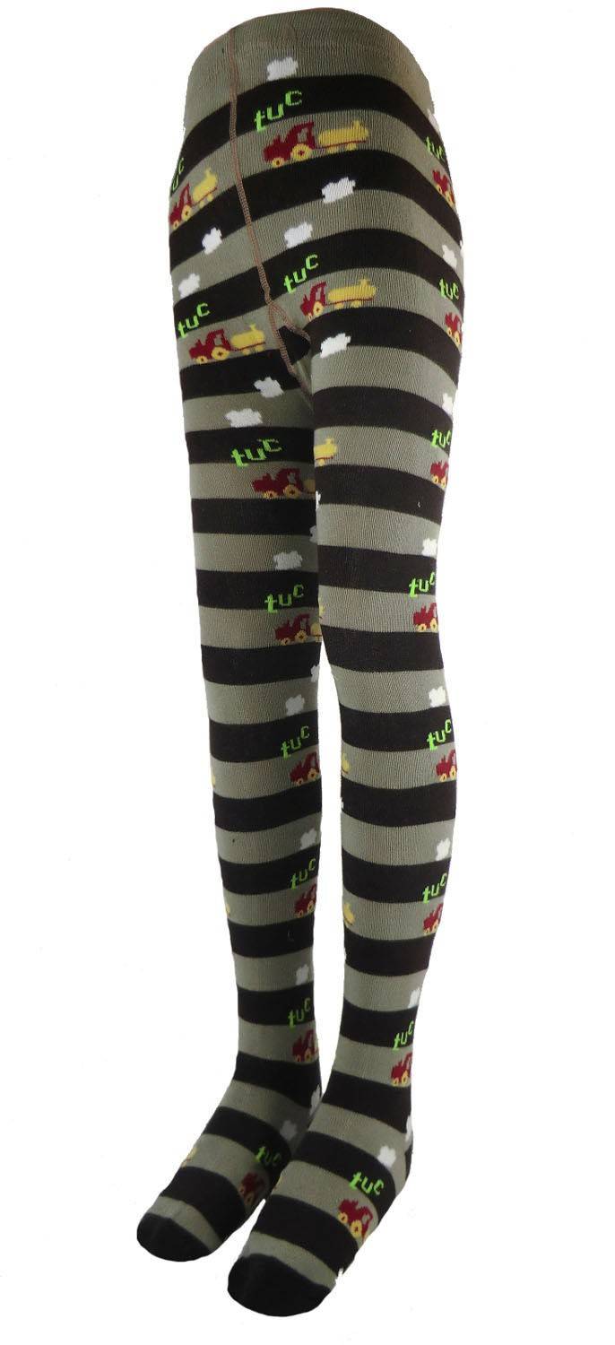 Shimasocks Kinder Strumpfhose Ringel Traktor - Tuc Tuc