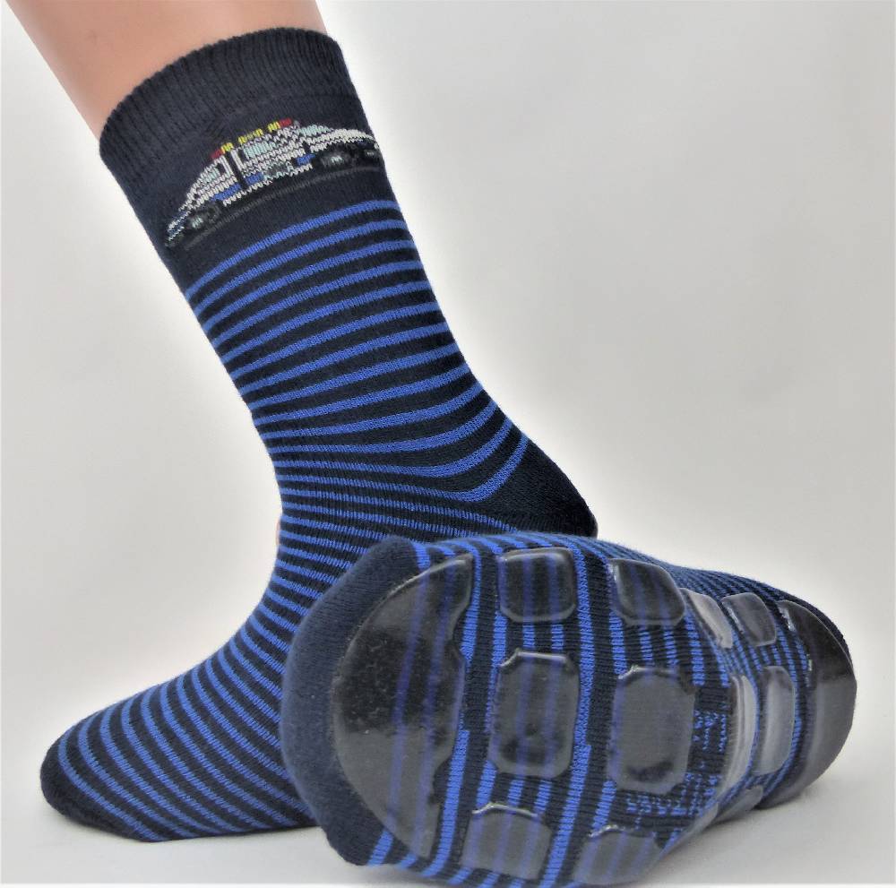 Shimasocks Kindersöckchen Vollplüsch mit Antirutschsohle