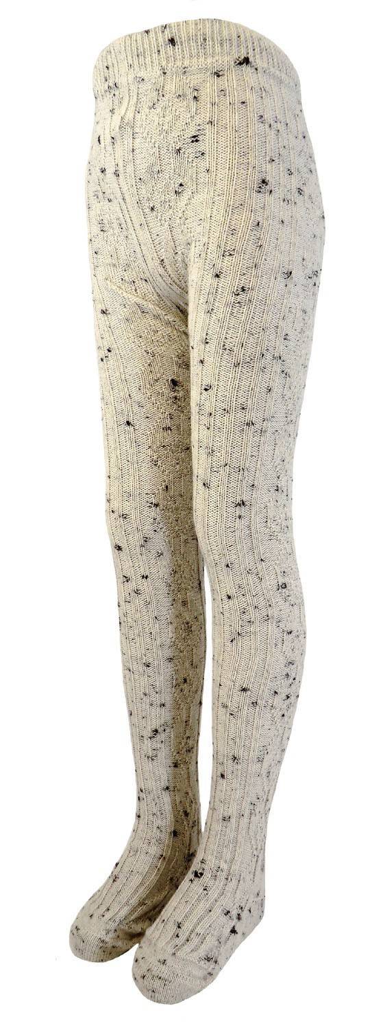 Shimasocks Kinderstrumpfhose Wolle Zopfmuster bottonato