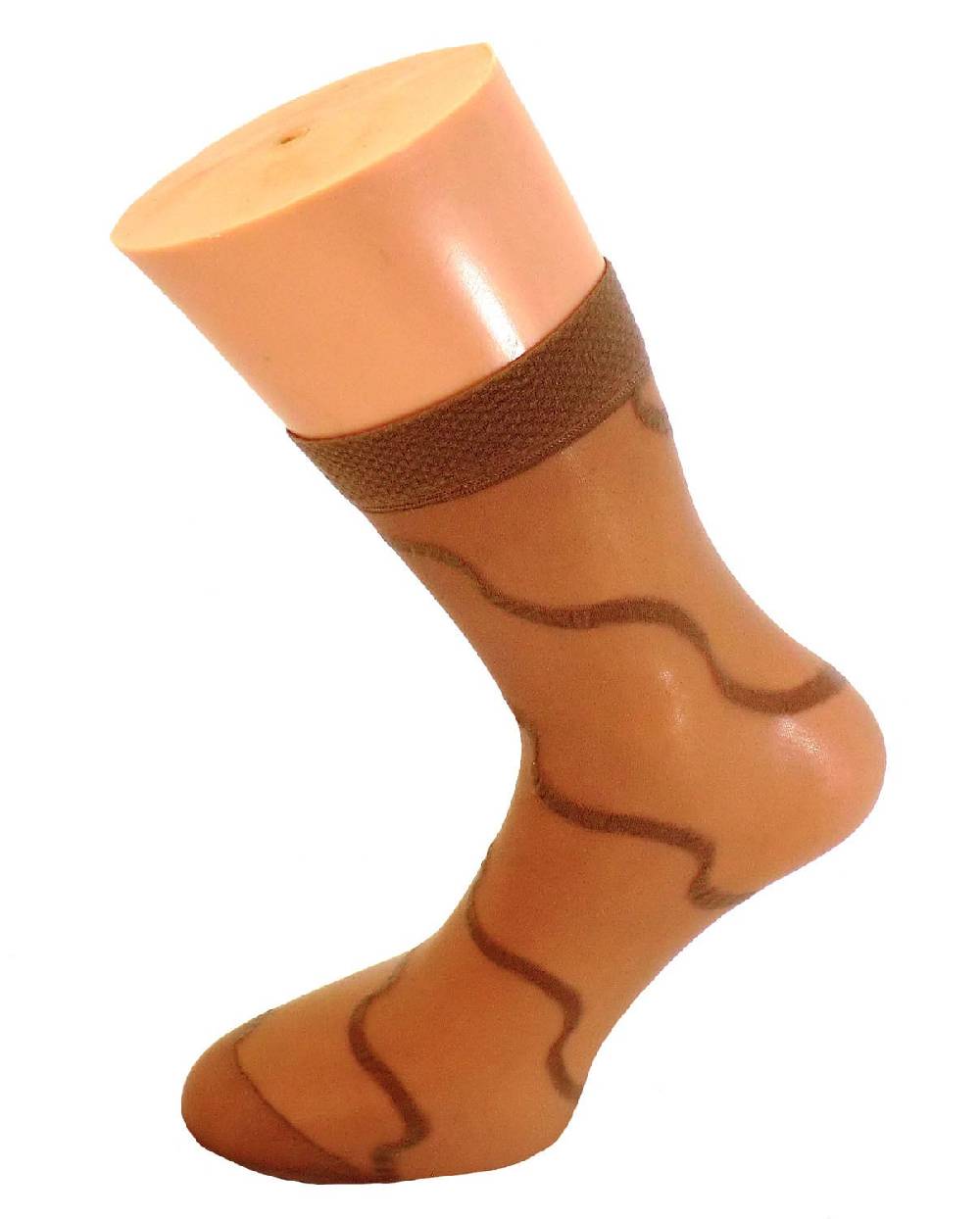 Shimasocks Modische Damen Feinsöckchen - Söckchen für den Sommer - gemustert - 20 DEN