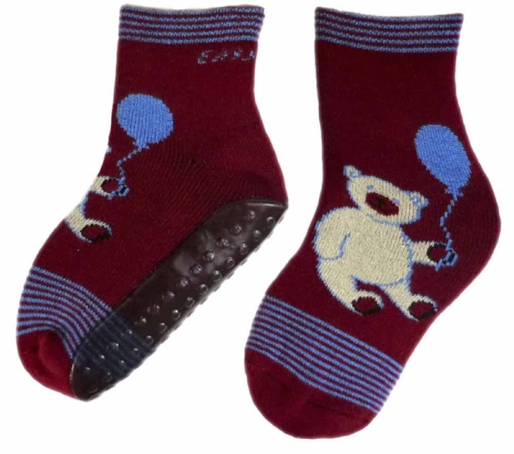 Shimasocks Niedliche Kids Bärchen ABS Antirutsch Socken für Kinder - Sockenschuhe Homesocks