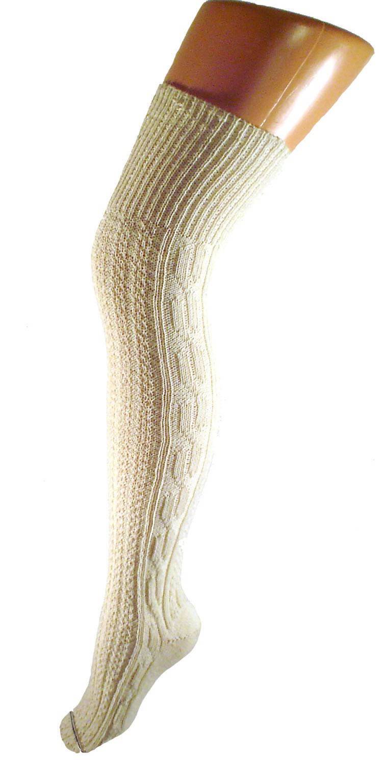 Shimasocks Overknees Trachtenstrümpfe für Damen und Herren aus 100% KbT Wolle - Made in Germany