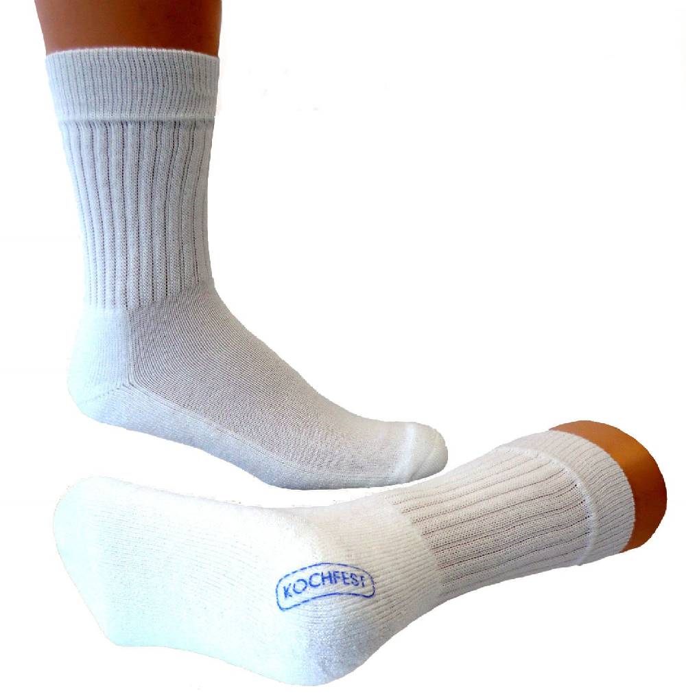 Shimasocks Rohner Advanced Socks - Tennissocken Weiß Kochfest