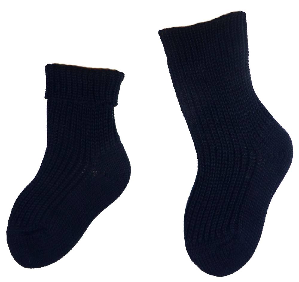 Shimasocks Baby Kinder Öko Socken 1:1 Rippe