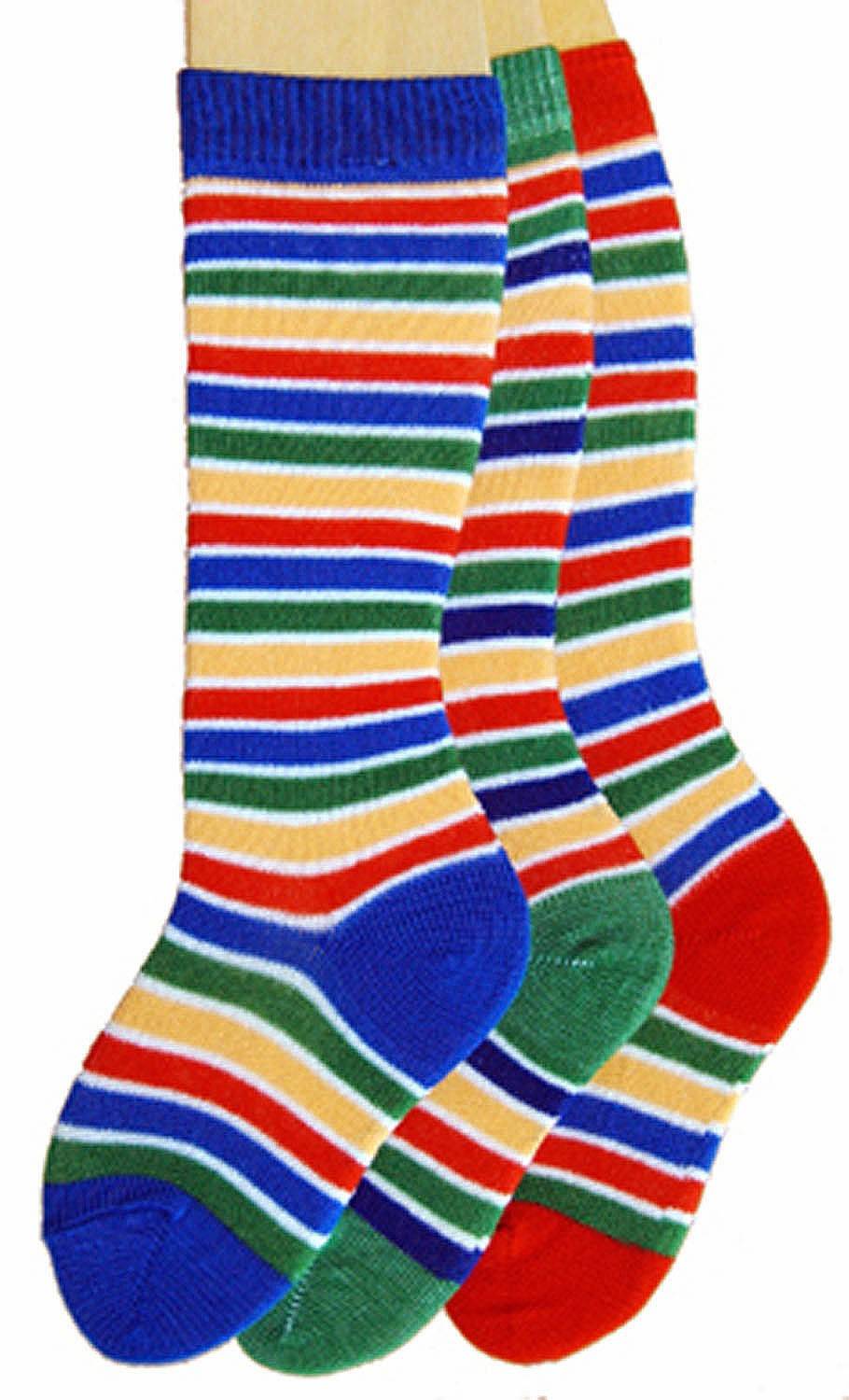 Shimasocks Baby Kniestrümpfe Ringel 3er Pack