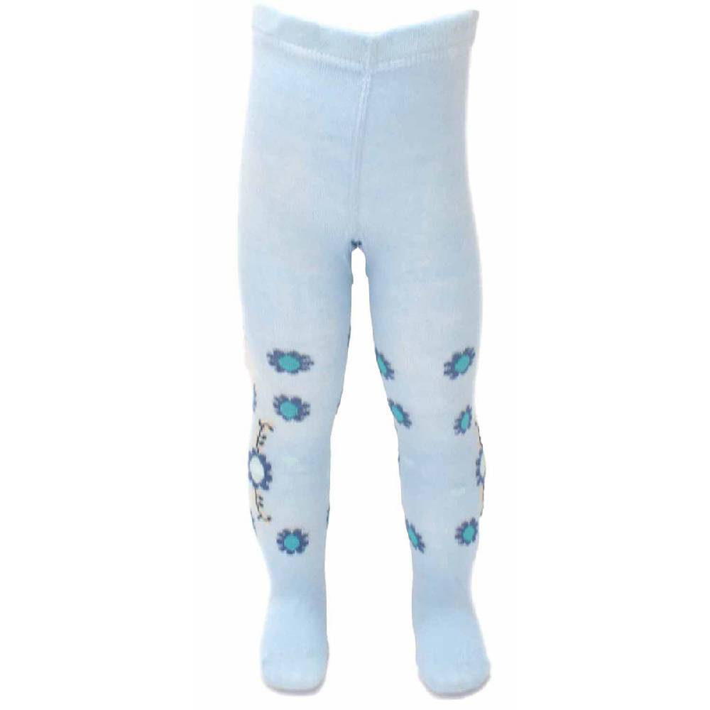 Shimasocks Baby Strumpfhose Motiv Blumen