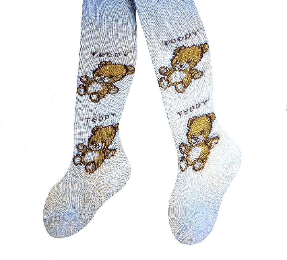 Shimasocks Baby Strumpfhose Motiv Teddy