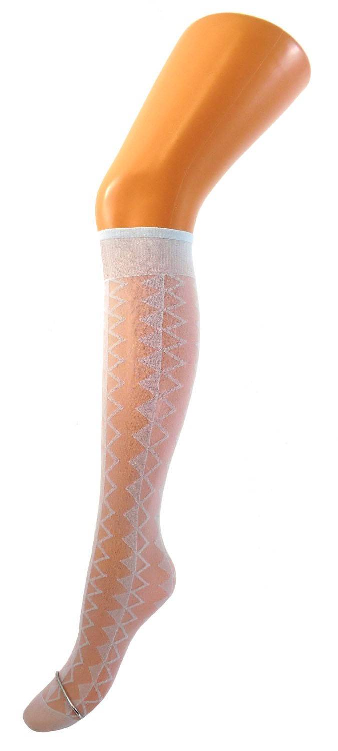 Shimasocks Damen Feinkniestrümfe gemustert 20 DEN