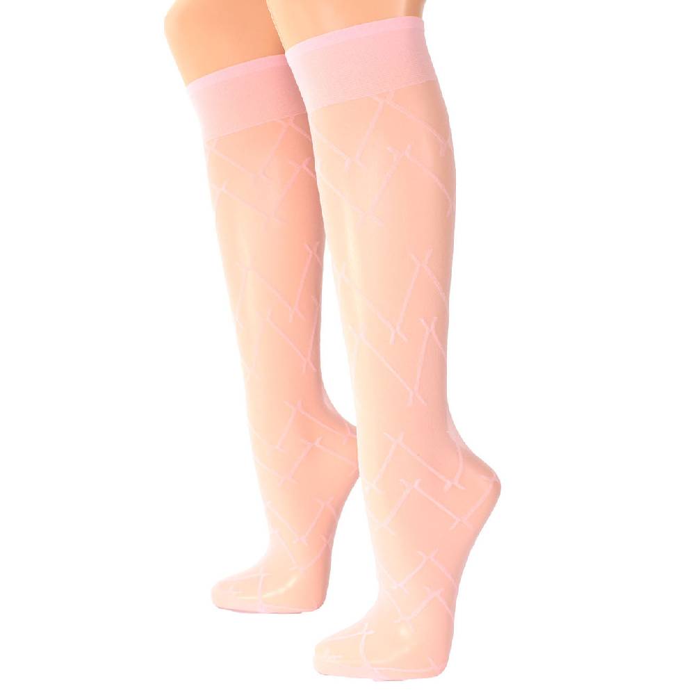 Shimasocks Damen Feinkniestrümpfe gemustert 20 DEN