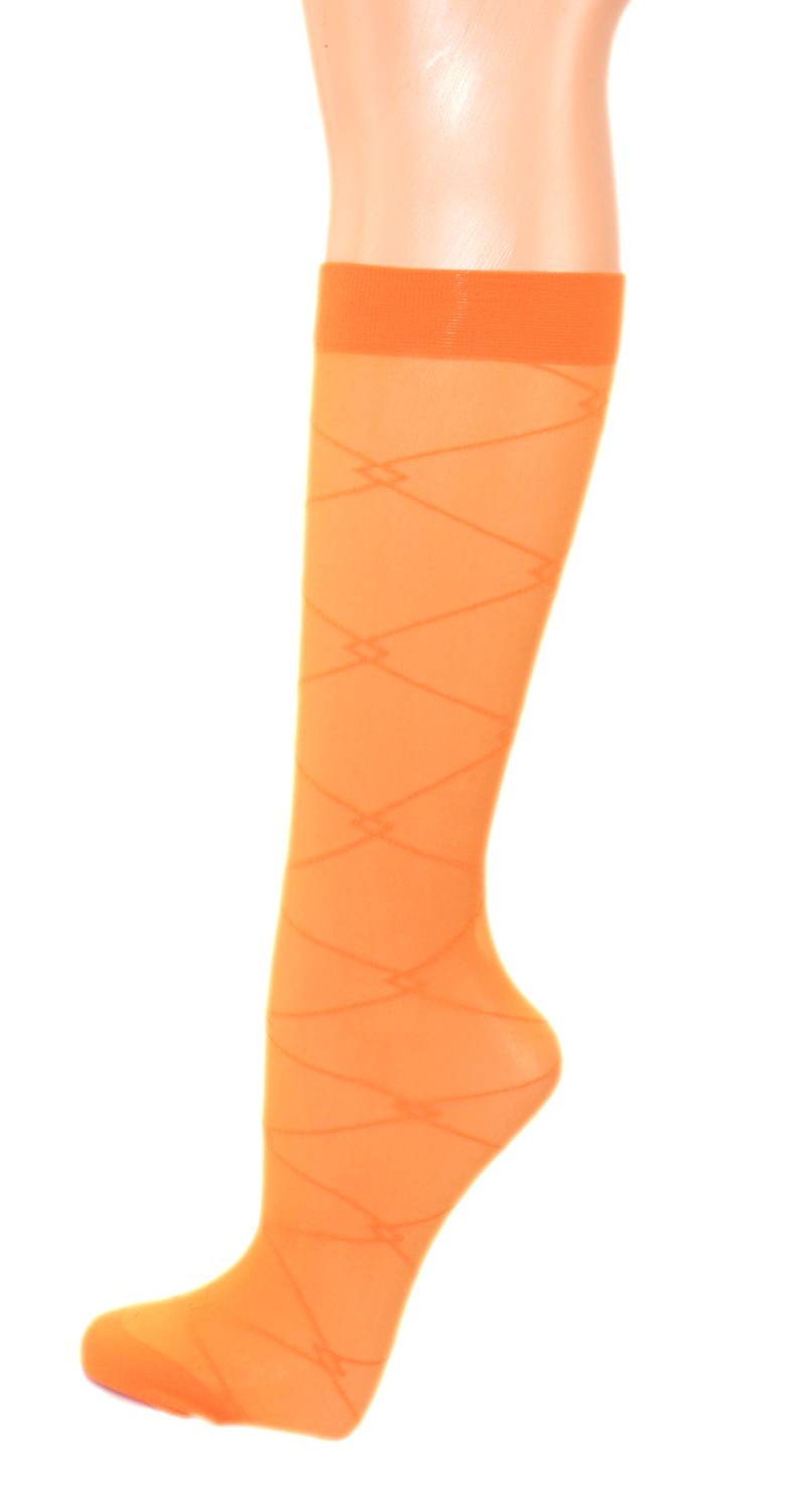 Shimasocks Damen Feinkniestrümpfe gemustert 20 DEN