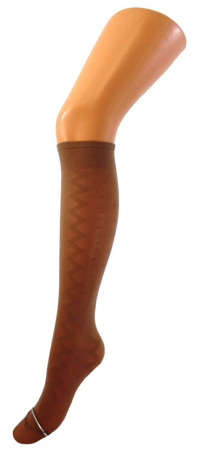 Shimasocks Damen Feinkniestrümpfe gemustert 20 DEN