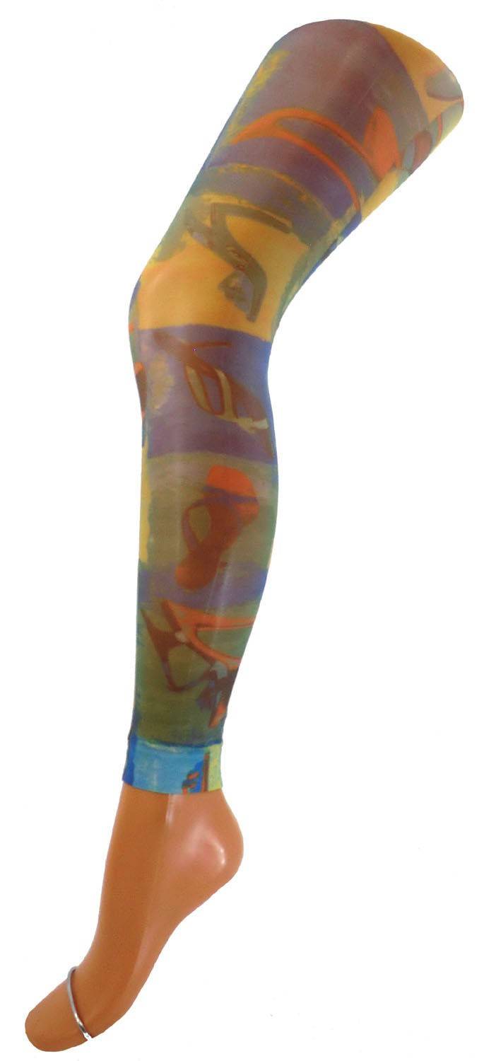 Shimasocks Damen Feinleggings bedruckt 20 DEN