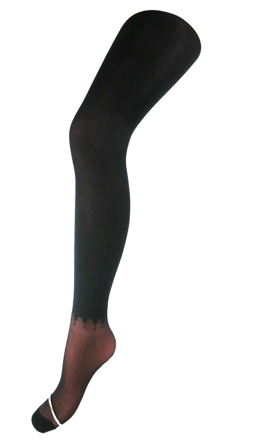 Shimasocks Damen Feinstrumpfhose Gamasche 60 den