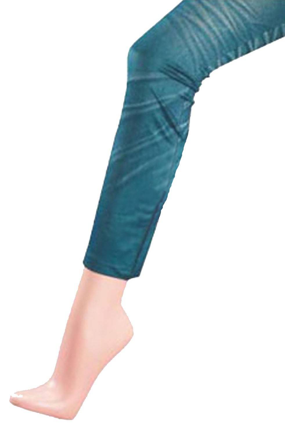 Shimasocks Damen Leggings in Jeansoptik Jegging