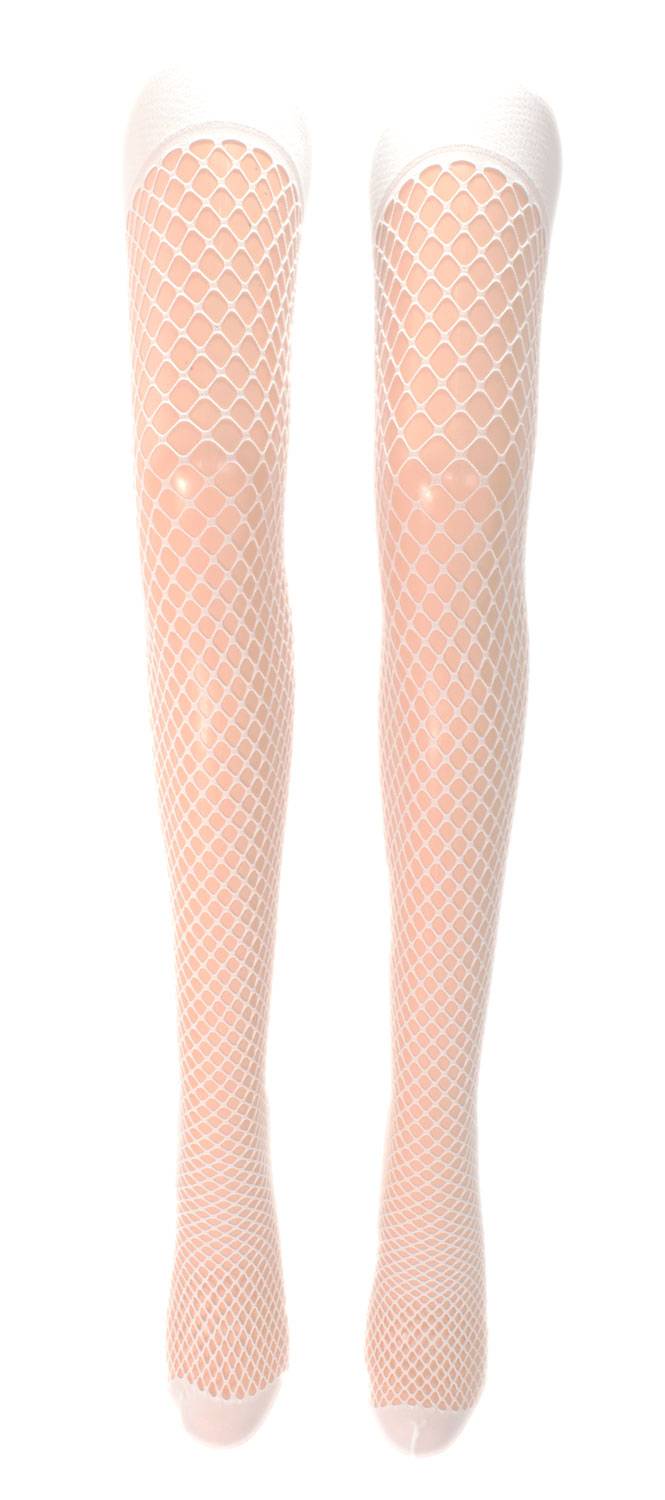 Shimasocks Damen Netz Overknee Strümpfe