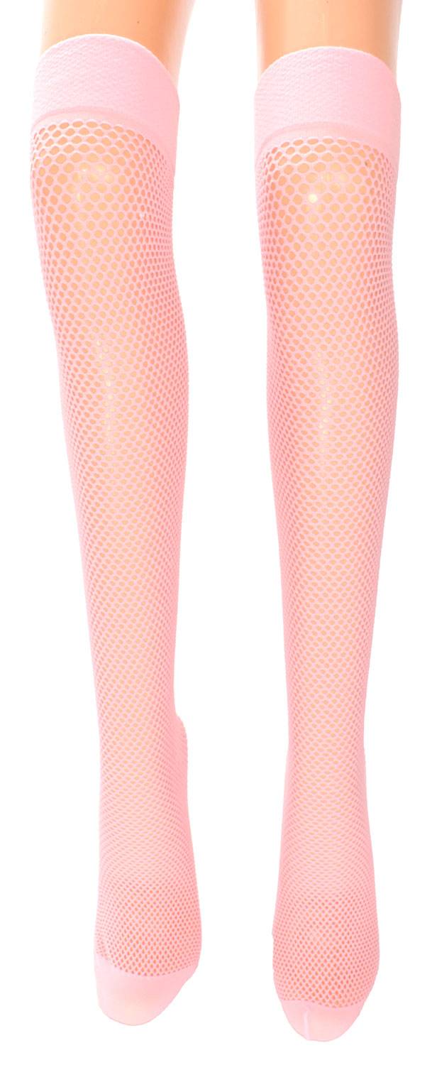 Shimasocks Damen Netz Overknee Strümpfe