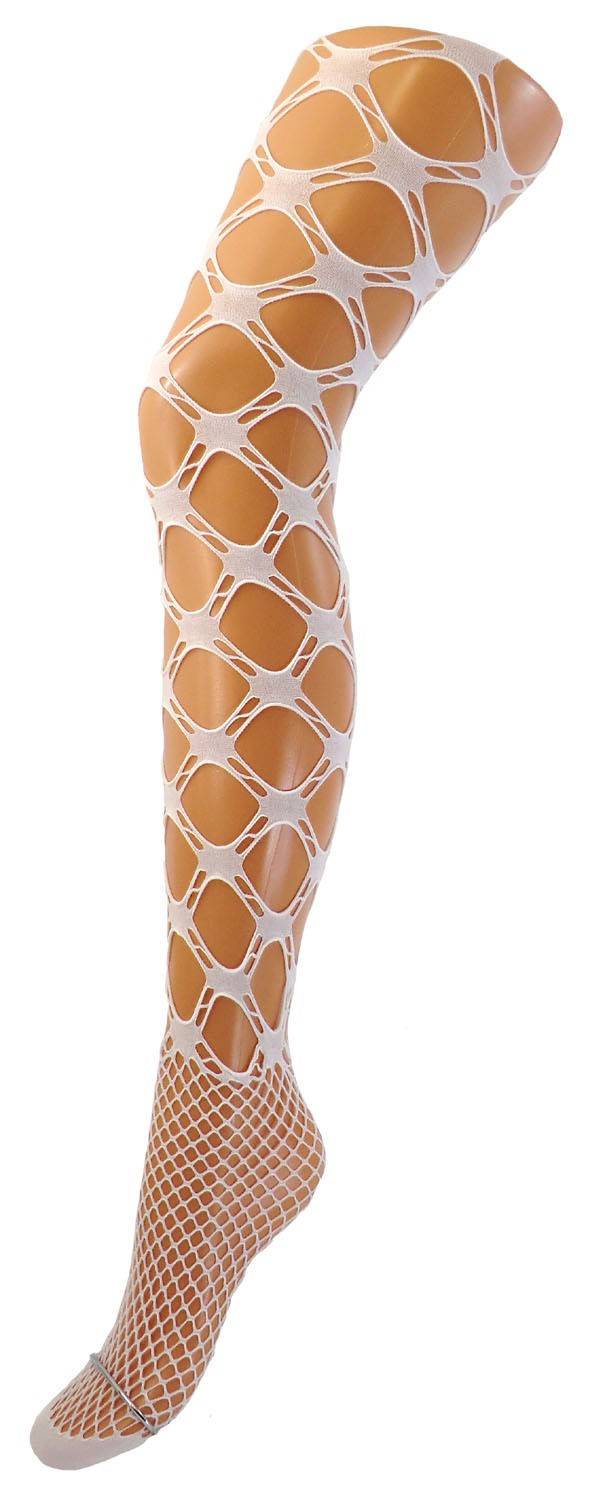 Shimasocks Damen Netzstrumpfhose mit Hosenteil