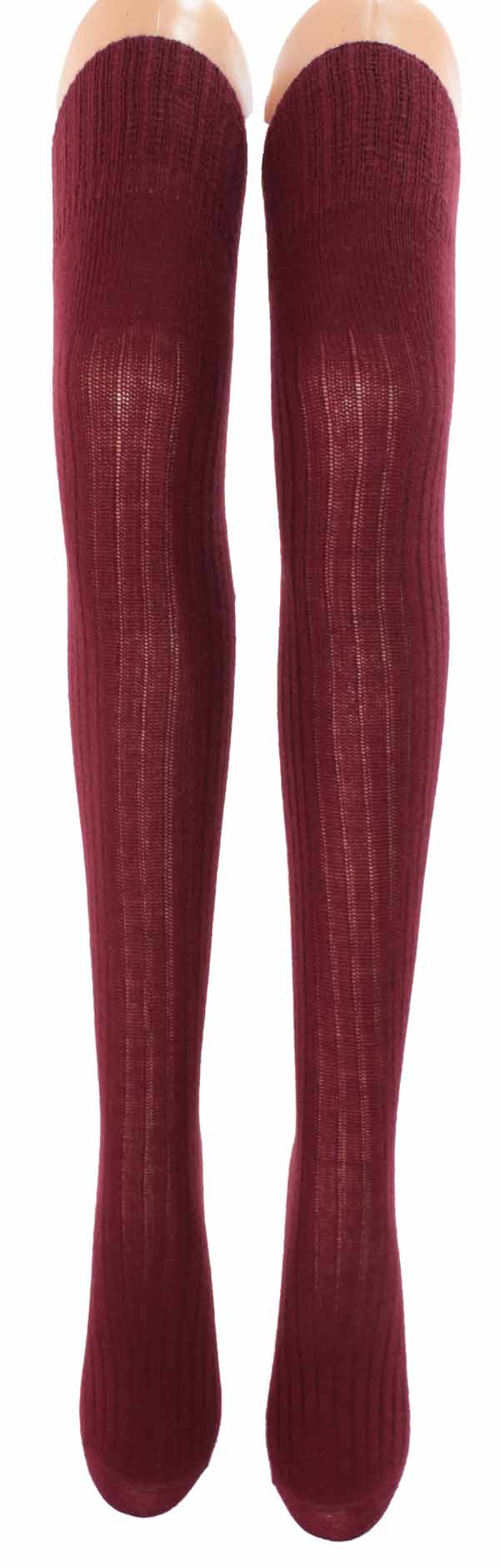 Shimasocks Damen Overknee Strümpfe Lang Angora