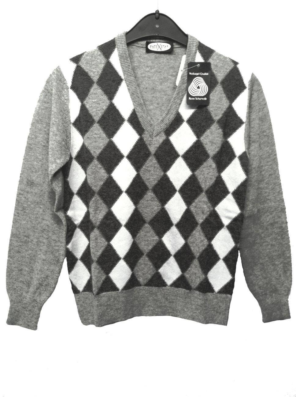 Shimasocks Damen Pullover Rautenmuster