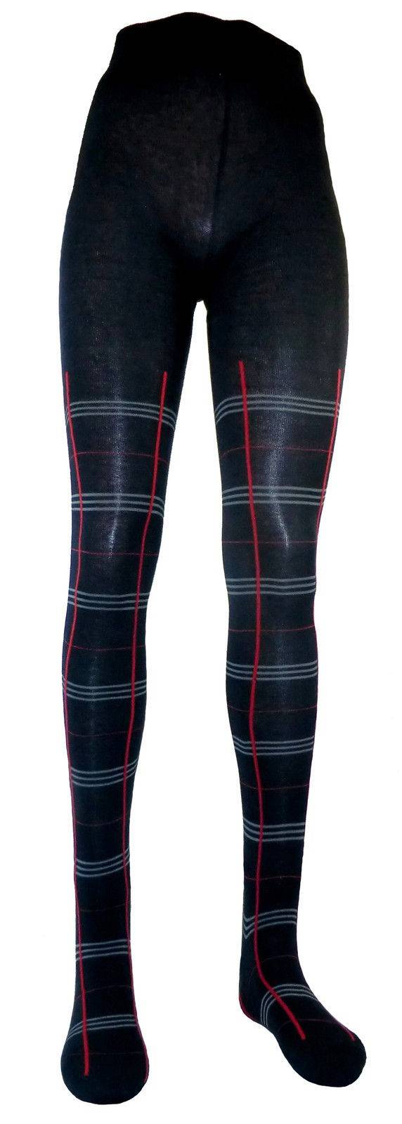 Shimasocks Damen Ringel- Streifen Strumpfhose