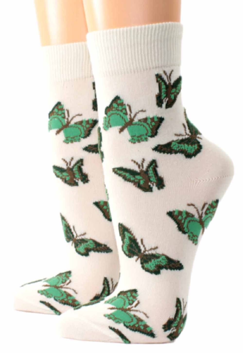 Shimasocks Damen Socken Motiv Schmetterling
