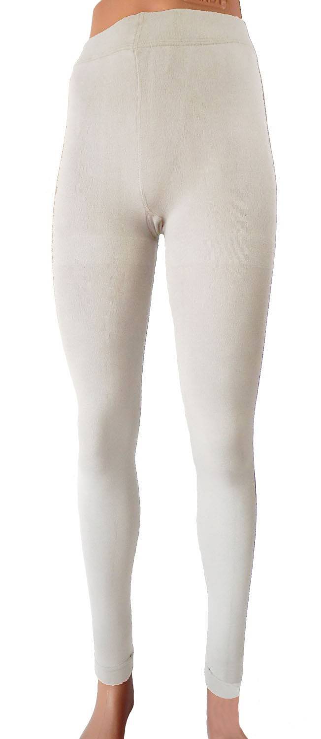 Shimasocks Damen Strick Leggings Bambus