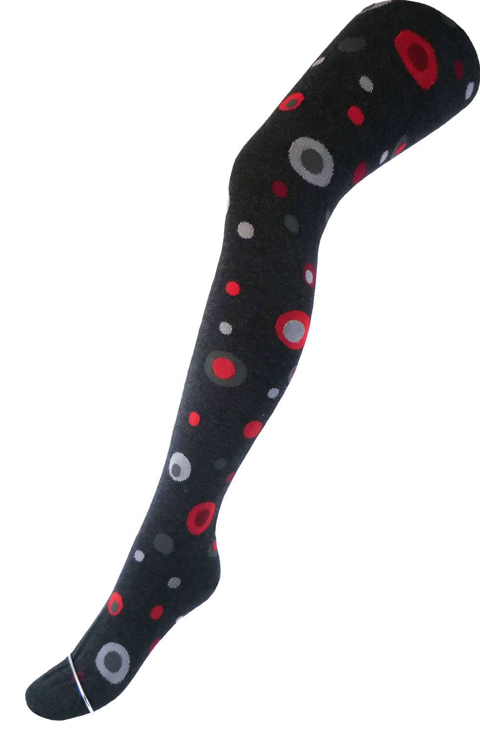 Shimasocks Damen Strumpfhose gefüllte Punkte