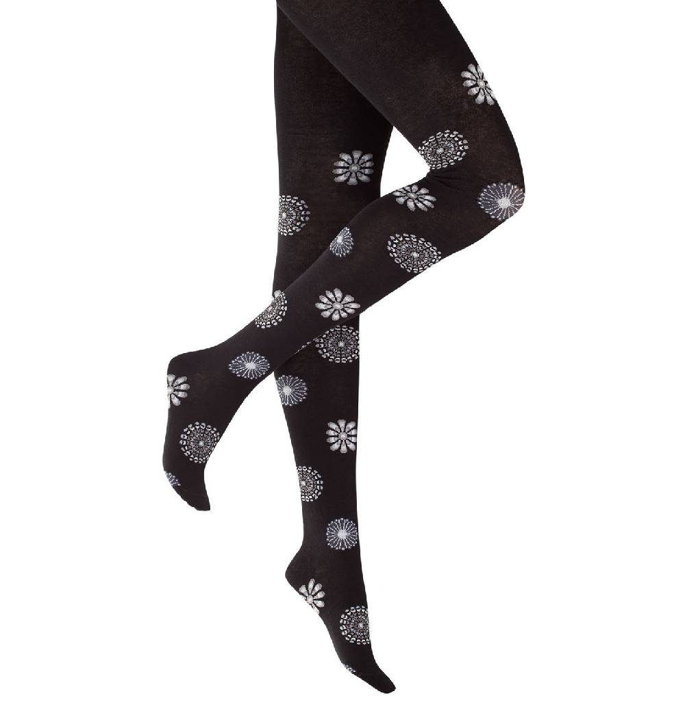 Shimasocks Damen Strumpfhose Mandala