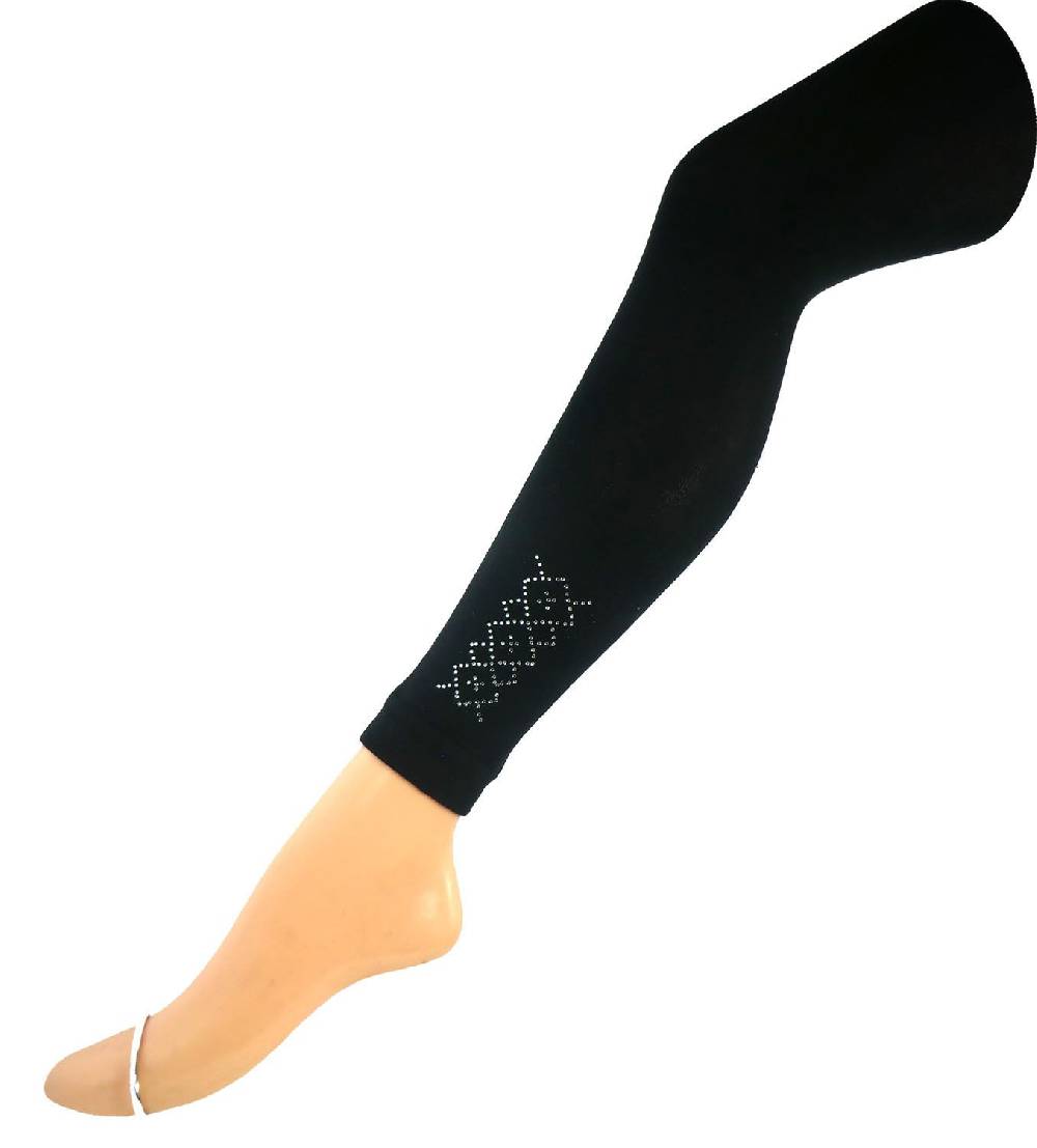 Shimasocks Damen Thermo Leggings mit Strassmotiv