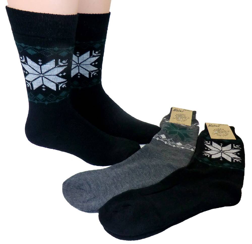 Shimasocks Herren Damen Thermo Socken 3er Pack