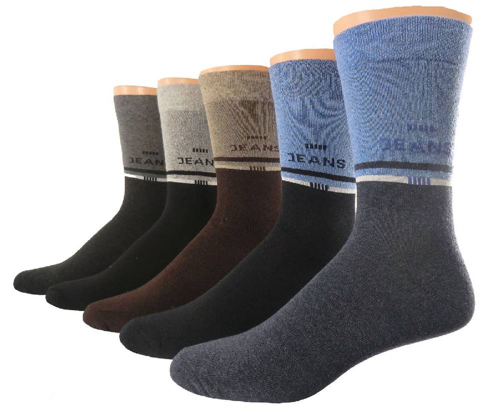 Shimasocks Herren Jeans Socken 5er Pack