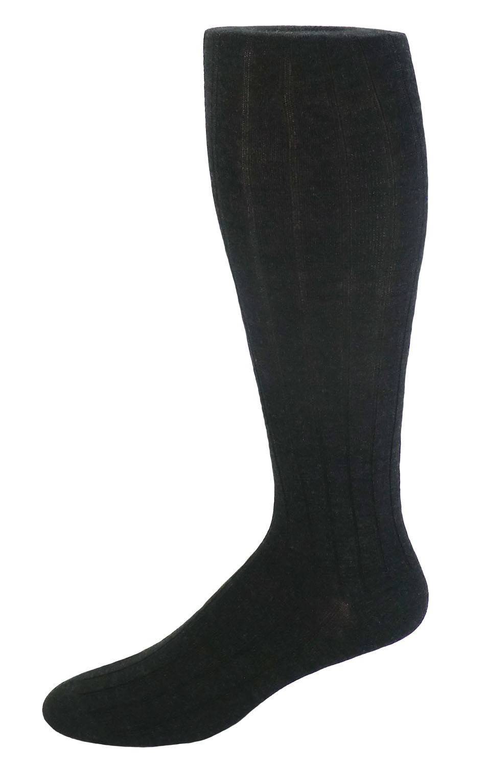 Shimasocks Herren Kniestrümpfe Wolle 10:2 Rippe