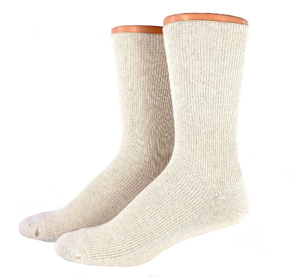 Shimasocks Herren Öko Baumwoll Socken ohne Gummi