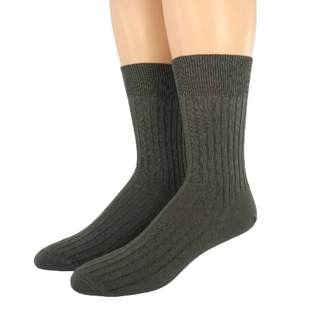 Shimasocks Herren Socken 7:2 Rippe 100% Baumwolle