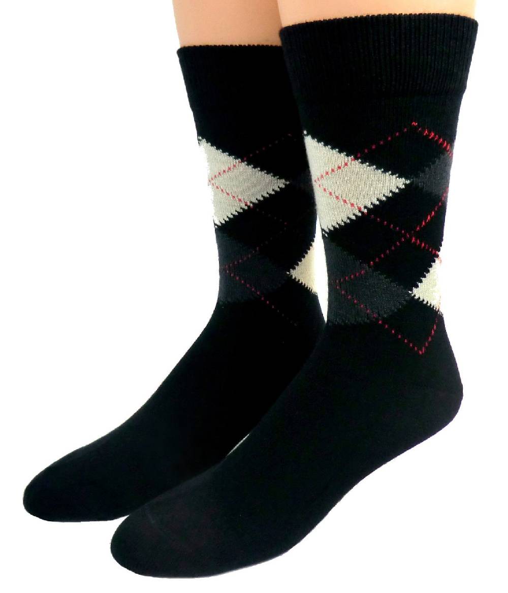 Shimasocks Herren Socken mit Karomuster