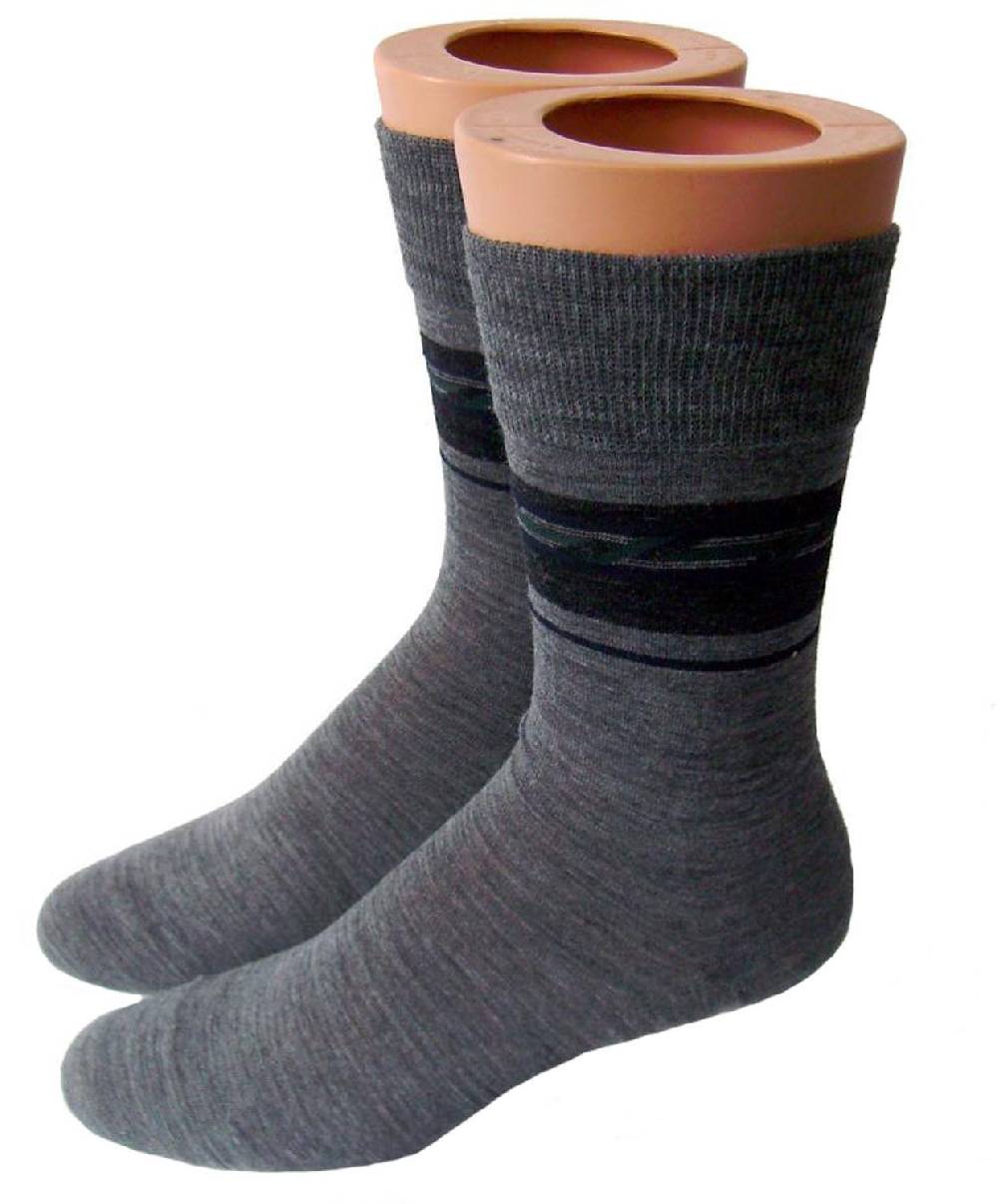 Shimasocks Herren Socken Wolle Streifen