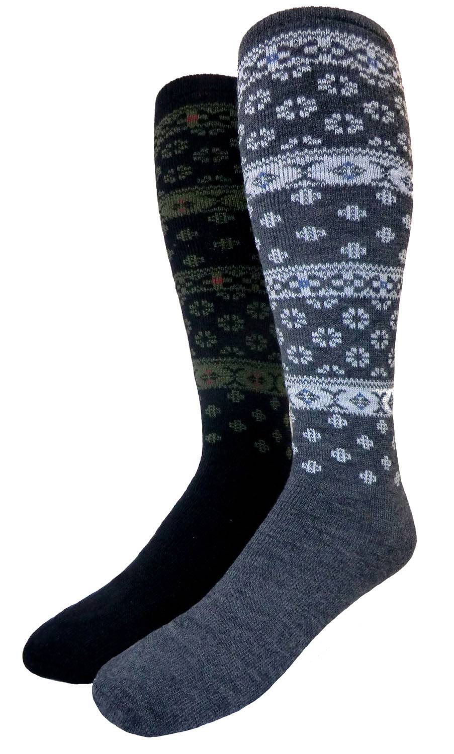 Shimasocks Herren Thermo Kniestrümpfe Doppelpack